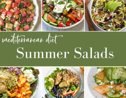 Mediterranean Diet summer salads