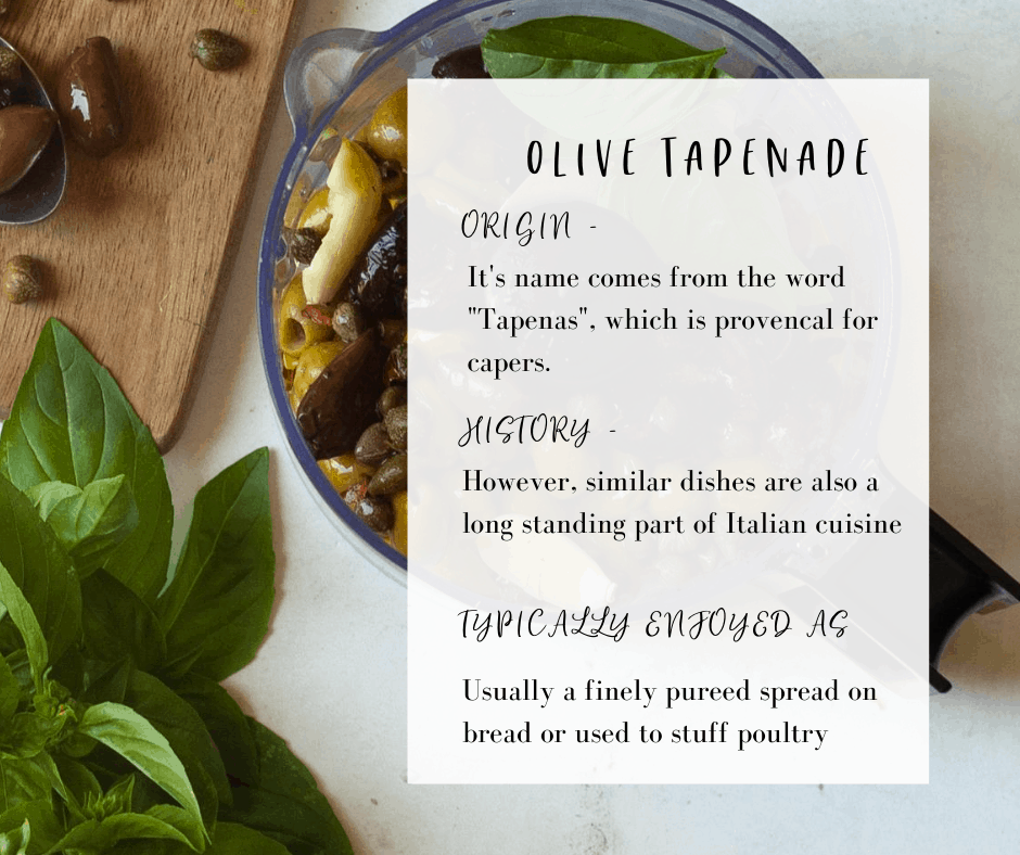 what is olive tapenade