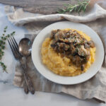 hearty mushroom ragu