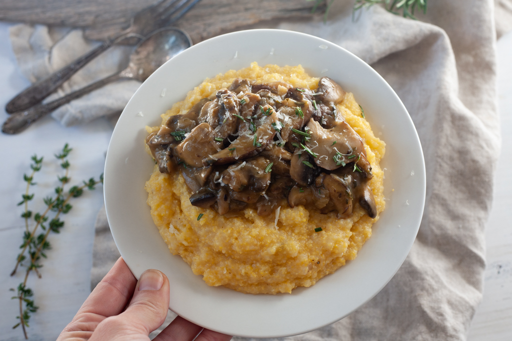 hearty mushroom ragu Mediterranean diet recipe