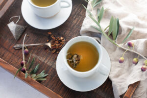 green tea as part of green mediterranean diet