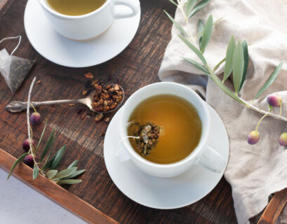 green tea as part of green mediterranean diet