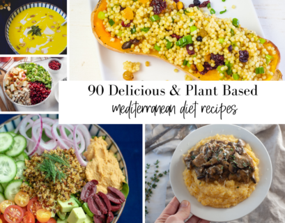 90 Plant Based Mediterranean diet Recipes