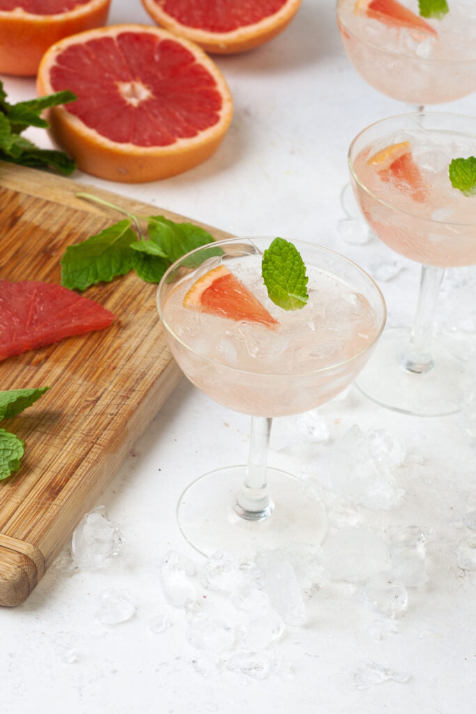 simple grapefruit sparkling water recipe