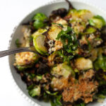 parmesan brussels sprouts air fryer recipe