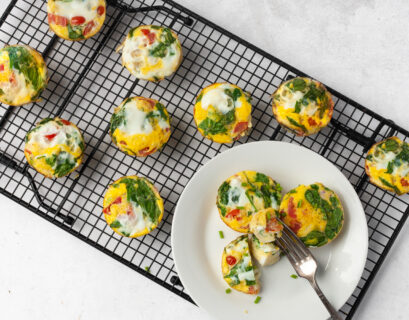 tomato and spinach egg muffin recipe