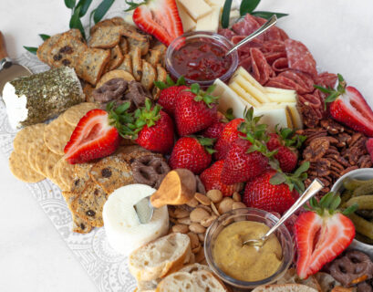 DIY Charcuterie Board from trader joes ingredients