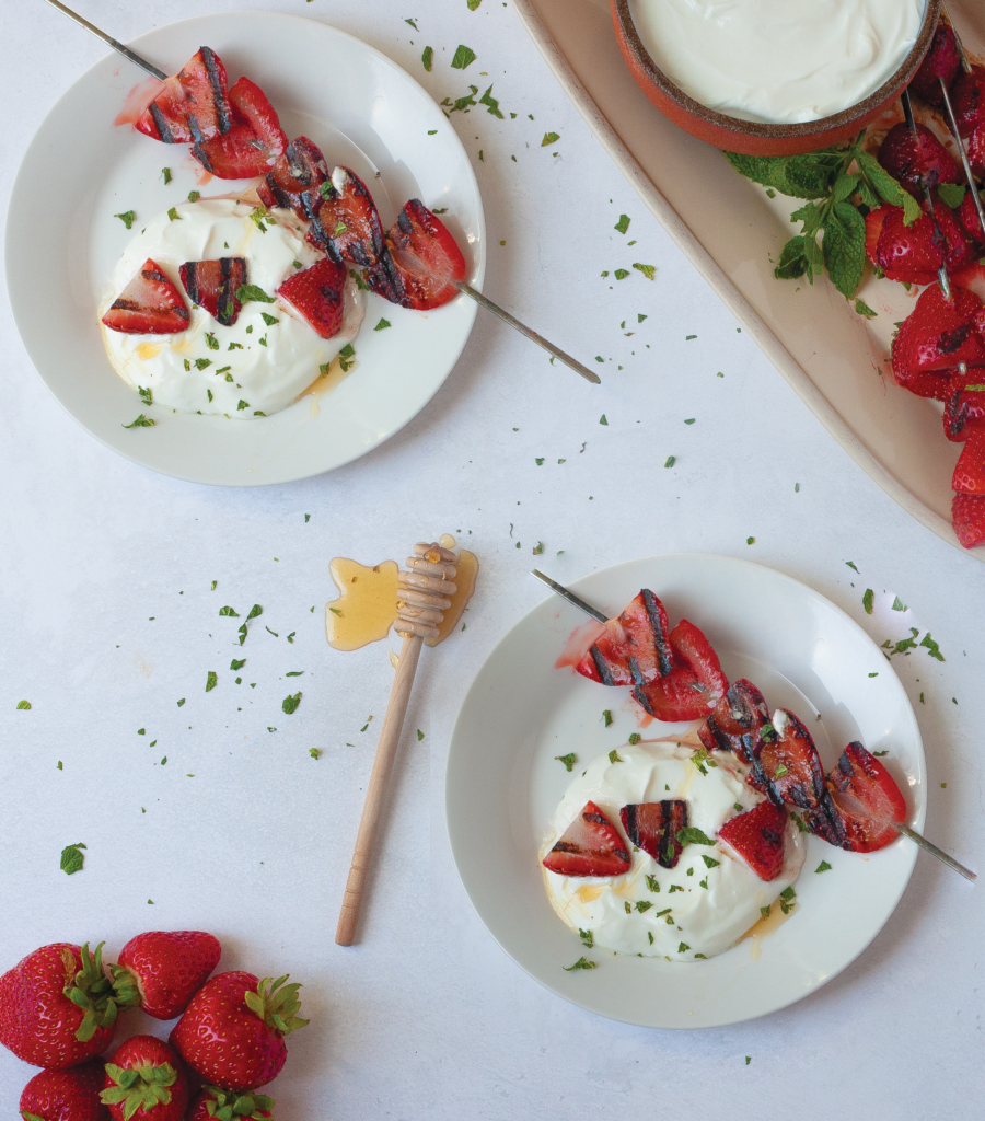 grilled strawberry recipe