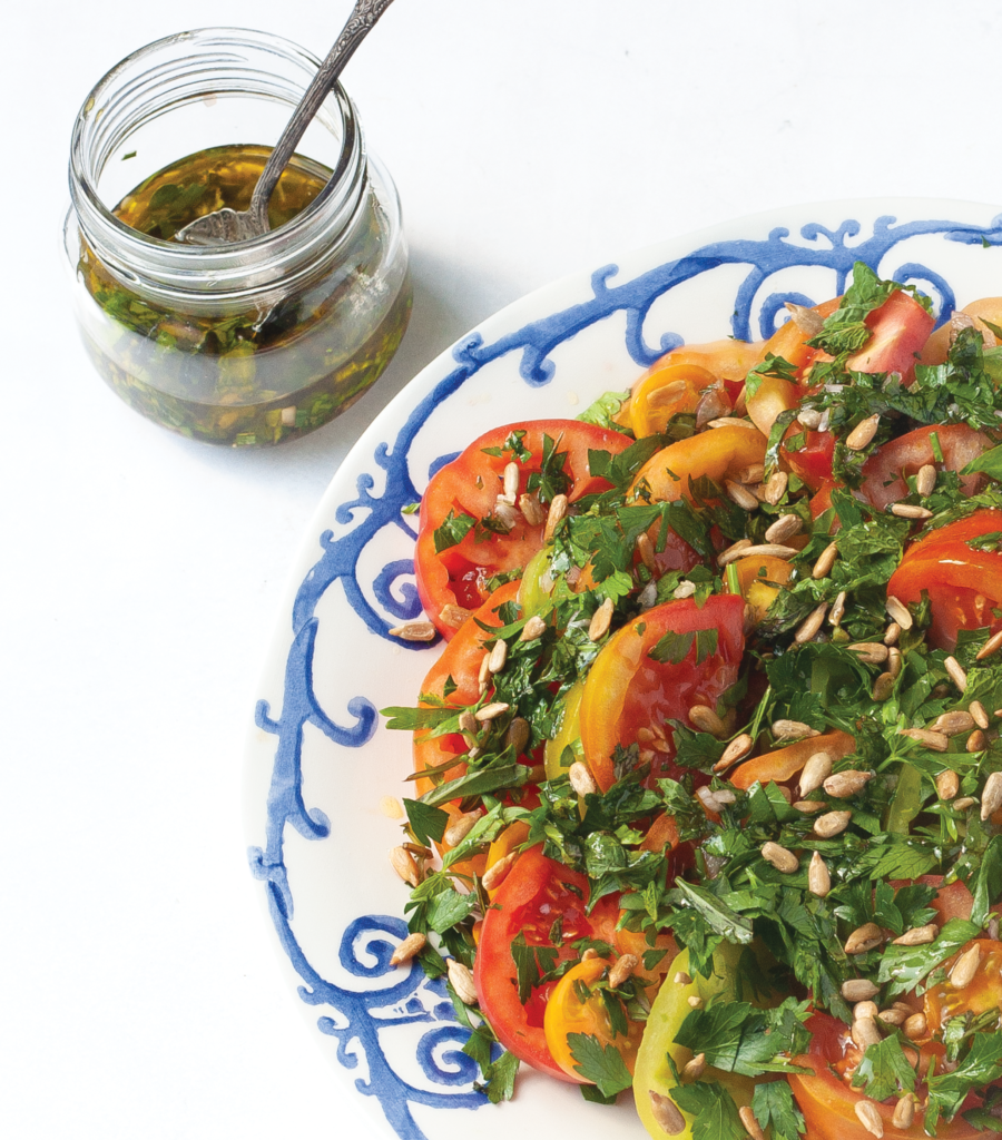 vine ripened tomato salad