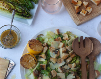 grilled Caesar salad