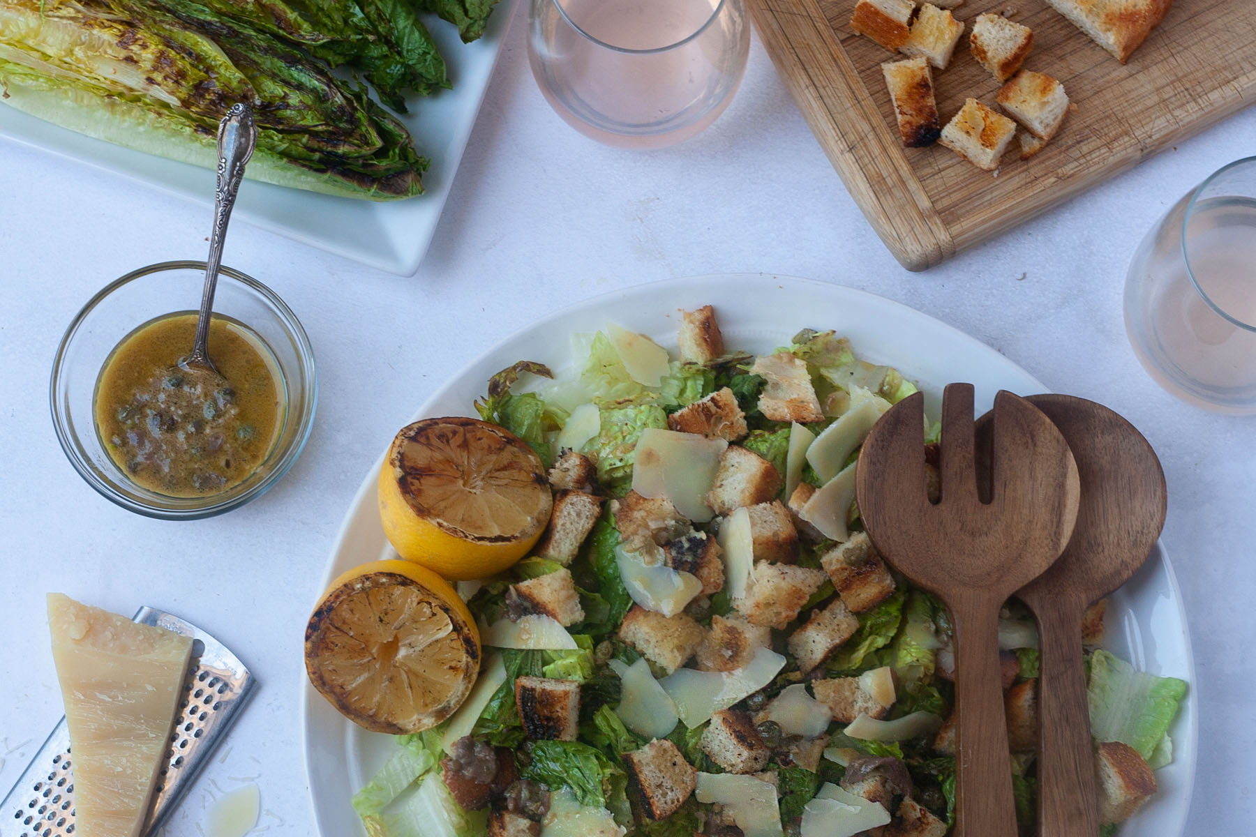 Grilled Caesar Salad - The Summer Salad of Our Dreams