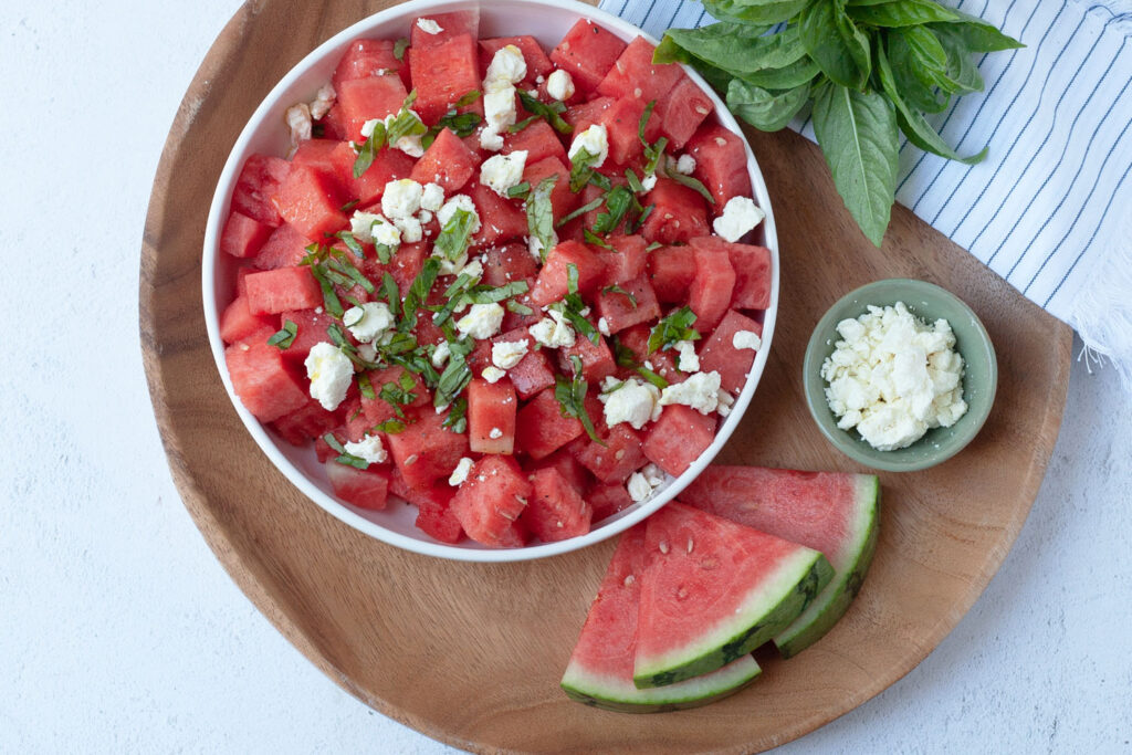 watermelon salad recipe