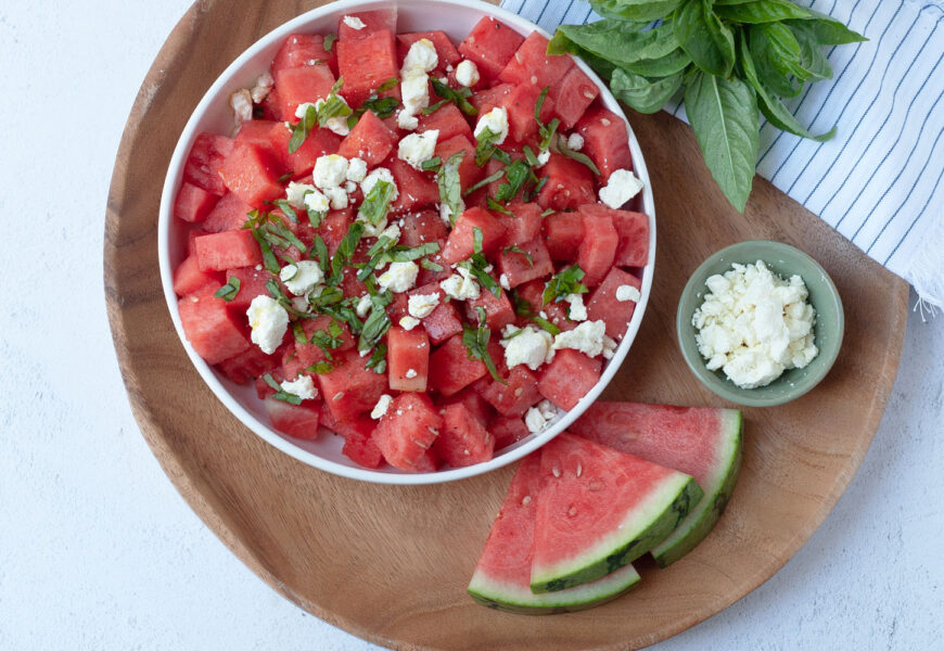 watermelon salad recipe