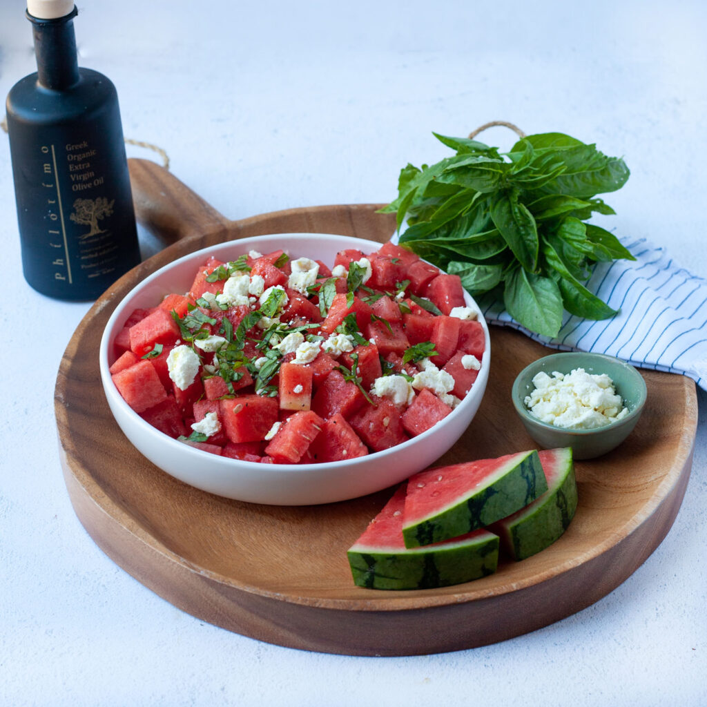 watermelon salad recipe