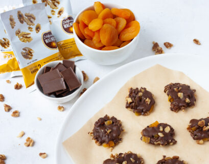 apricot walnut clusters brain boosting snack