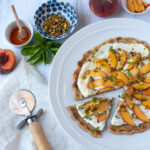 peach and ricotta grilled pizza recipe