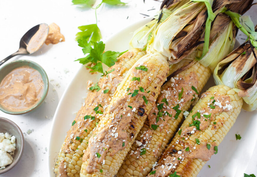 grilled corn on the cob