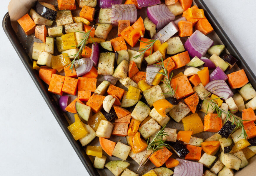 Simple Greek Roasted Vegetables