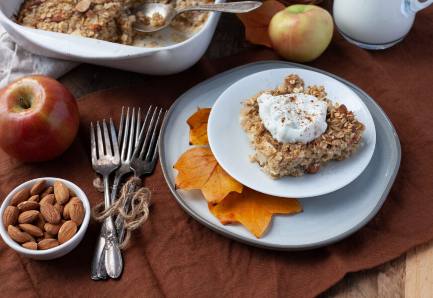 cinnamon apple baked oatmeal recipe