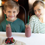 berry banana smoothie for kids