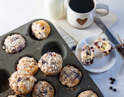 gluten free blueberry muffins