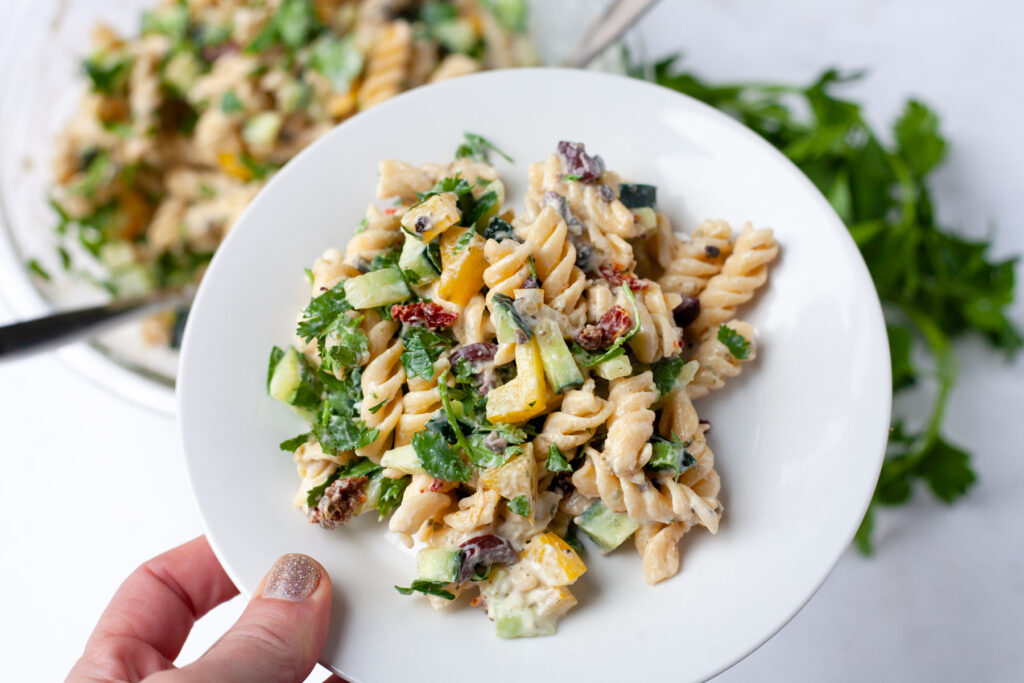 Mediterranean Diet Pasta Salad