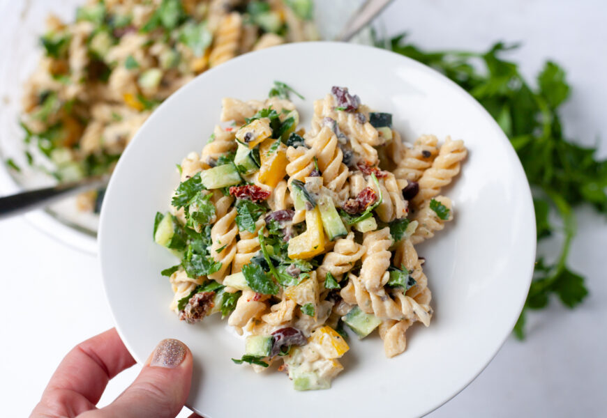 Mediterranean Diet Pasta Salad