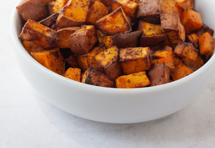 ranch roasted sweet potatoes in air fryer