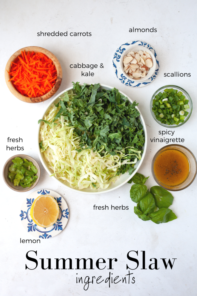 summer slaw recipe ingredients