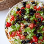 vegetarian taco dip