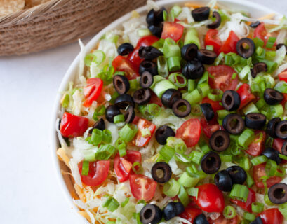 vegetarian taco dip