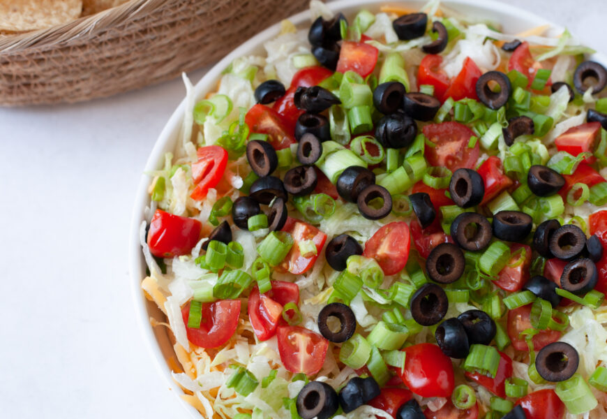 vegetarian taco dip