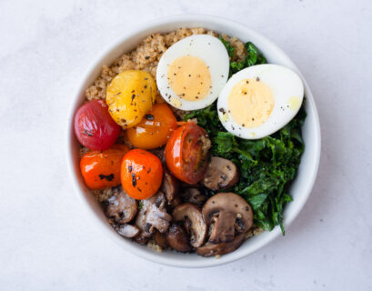 savory quinoa breakfast bowl recipe