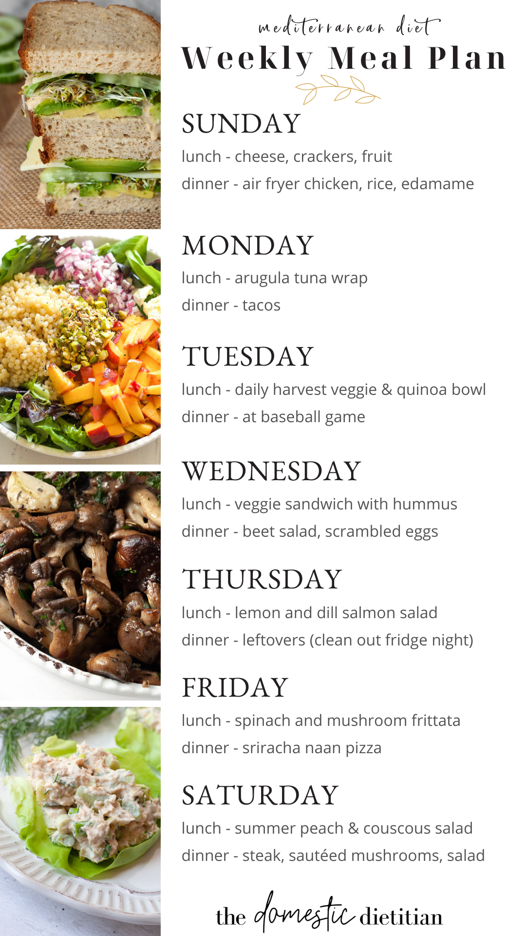 Mediterranean Diet Meal Plan Week 24 - What We Ate and Loved