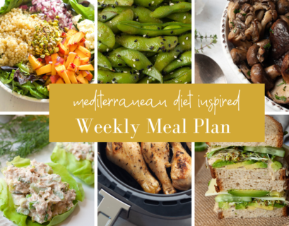 Mediterranean Diet meal plan week 24