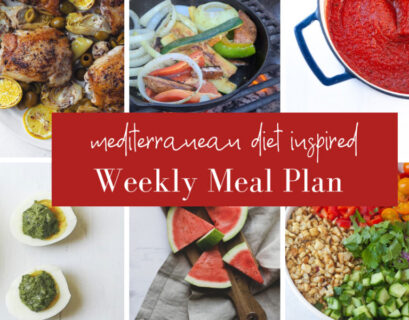 Mediterranean Diet meal plan