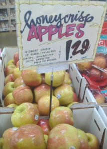 honey crisp apples