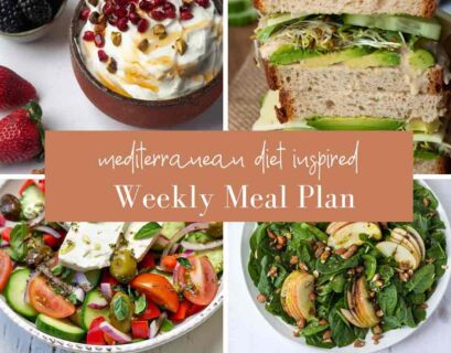 Mediterranean diet meal plan week 30