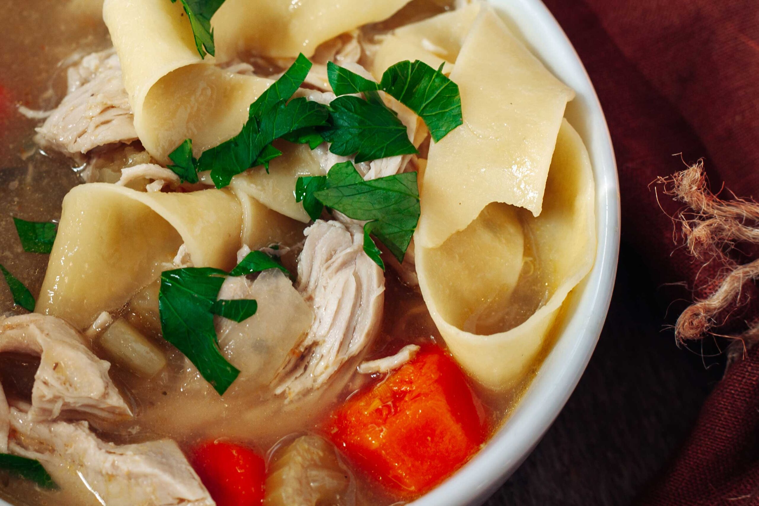 instant pot chicken noodle soup