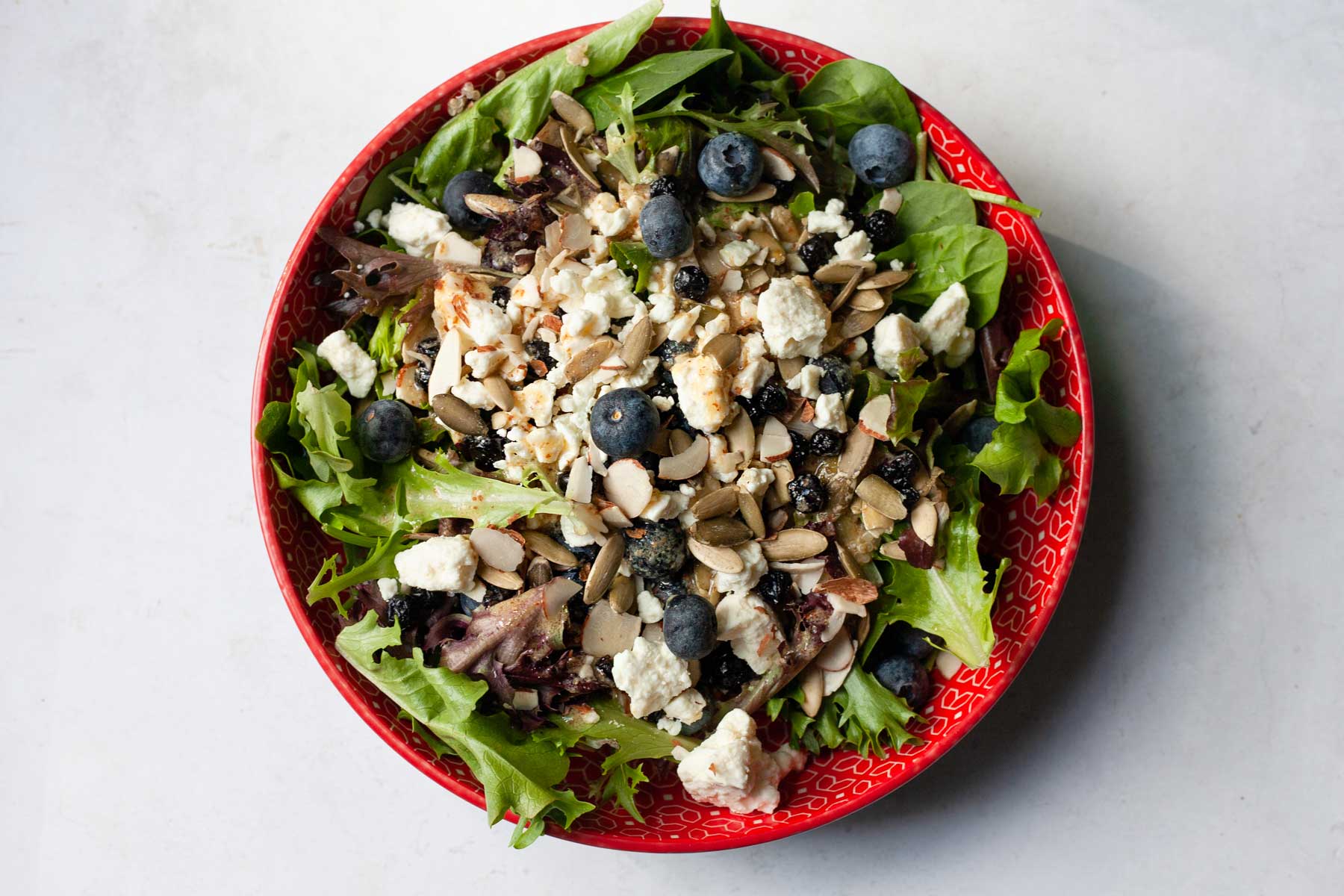 Deliciously Easy Lunch Salad Recipe - Mediterranean Diet