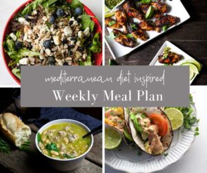 Mediterranean diet meal plan week 33