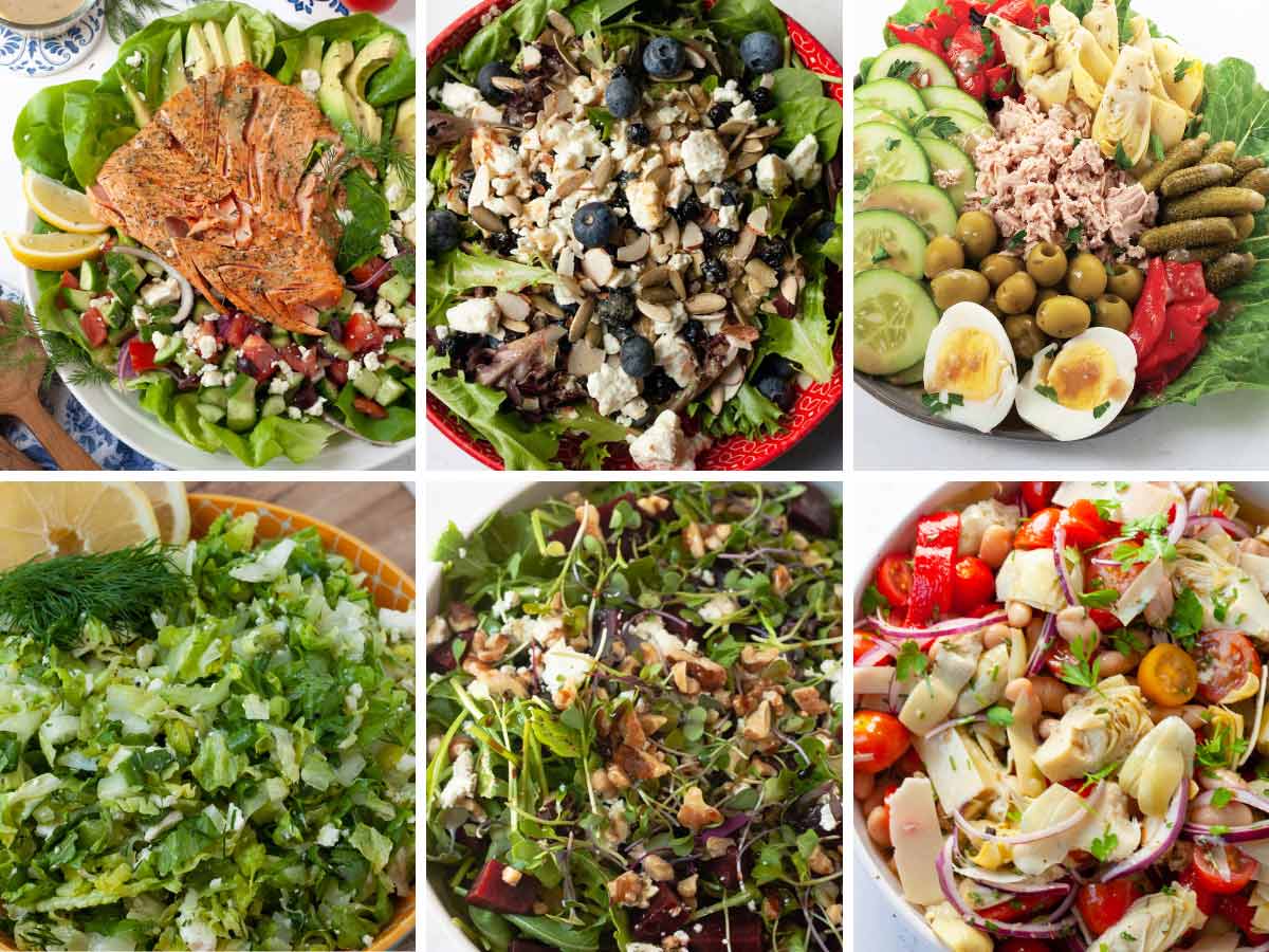 18 Healthy Salads that Don't Suck - Mediterranean Diet Recipes