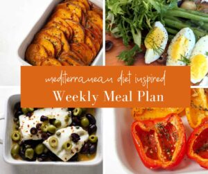 Mediterranean Diet meal plan week 34