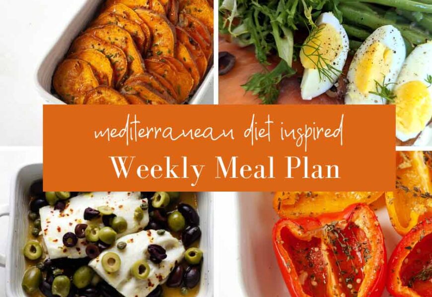 Mediterranean Diet meal plan week 34