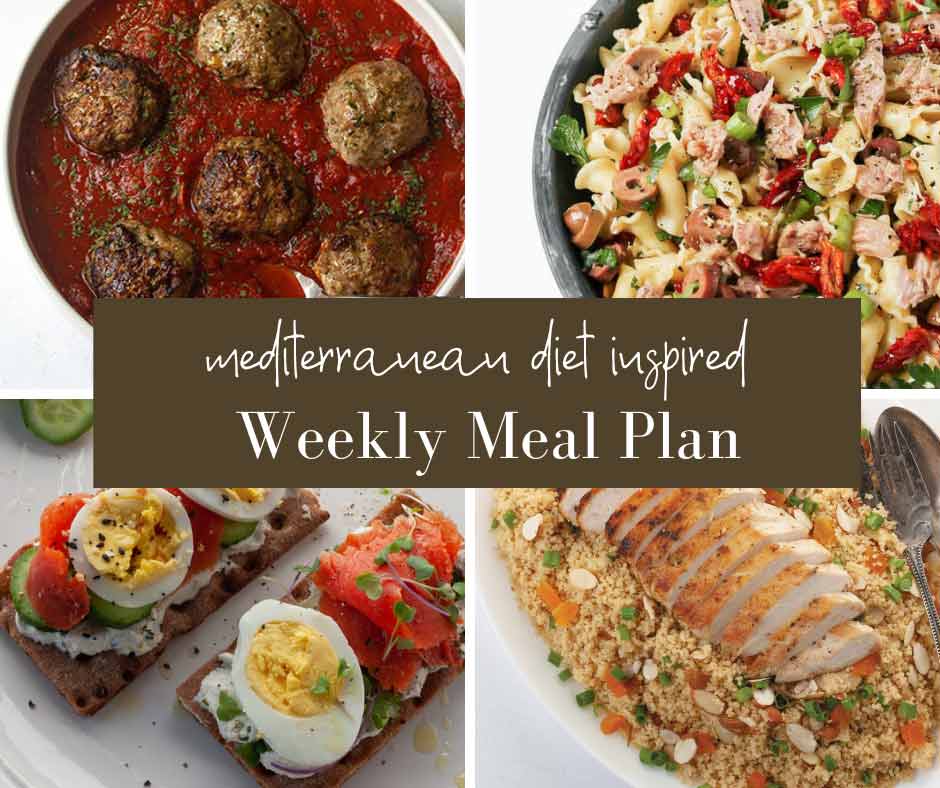 Mediterranean Diet Meal Plan Week 35 - The Domestic Dietitian