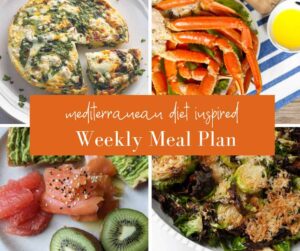 Mediterranean Diet meal plan week 38