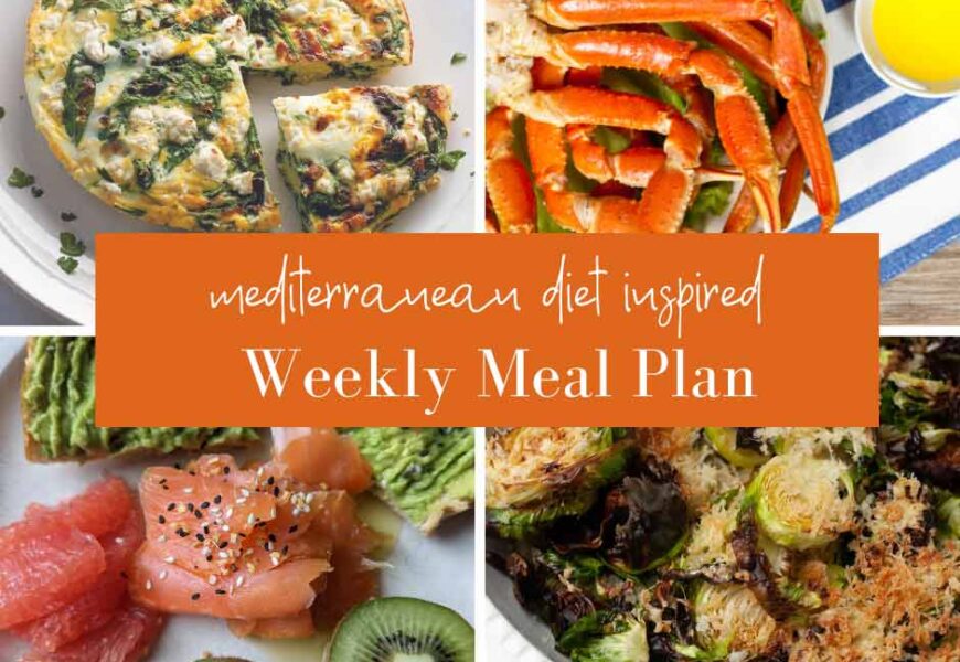 Mediterranean Diet meal plan week 38