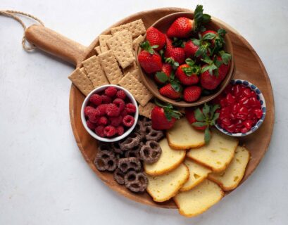 Valentine's Day snack board