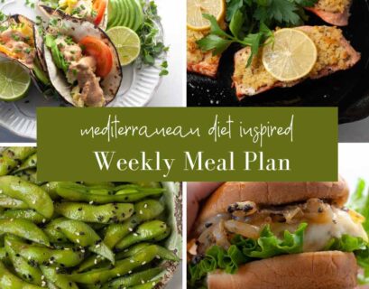 Mediterranean Diet meal plan week 39