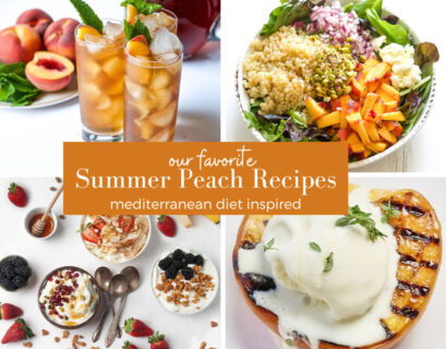 favorite summer peach recipes